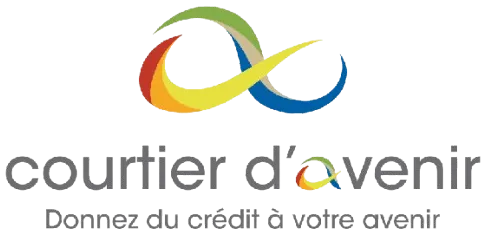 Logo Courtier d'Avenir multicolore